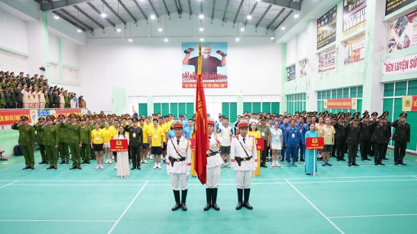 Khai mạc Hội thao kỷ niệm 80 năm Ngày Truyền thống lực lượng Tham mưu Công an nhân dân